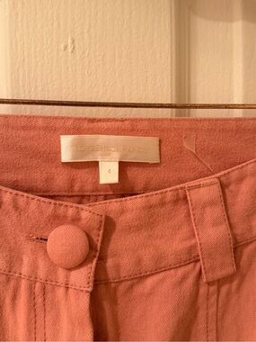 LoveShackFancy Dusty Rose High-Rise Jeans